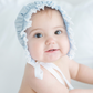 Girls Newborn Smocked Lace Bonnet