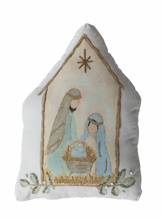 Nativity Pillow
