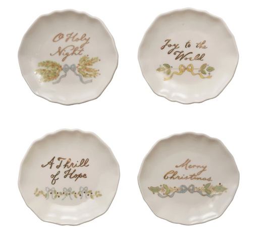 Christmas Round Dish