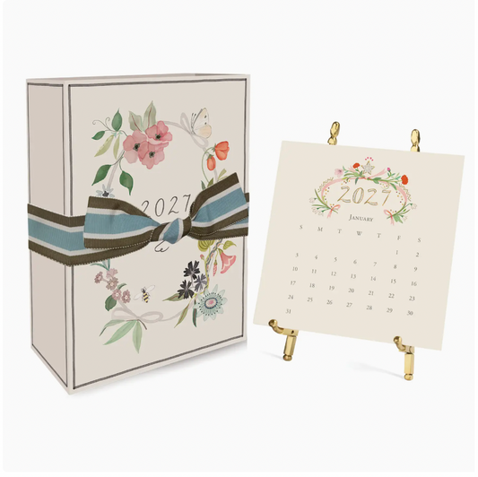 2027 Karen Adams Classic Desk Calendar