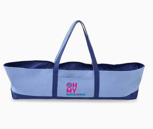 Blue Mahjong Mat Storage Bag