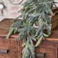 34" Frosted White Spruce hanging