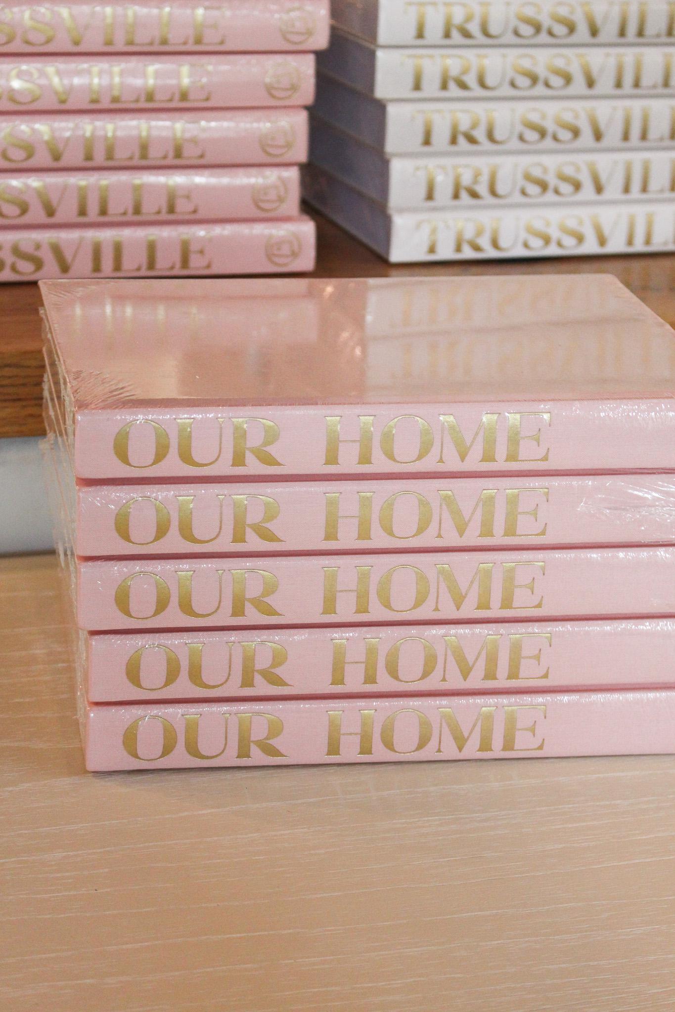 "Our Home" Coffee Table Book