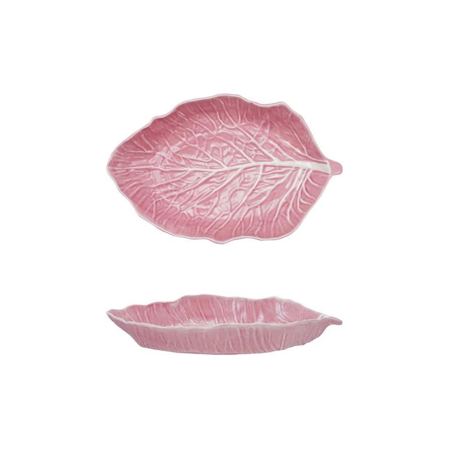 Cabbage Pink Platter