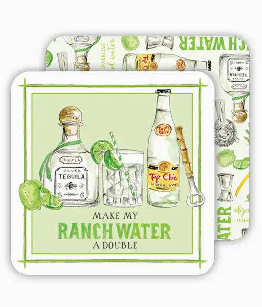 Make My Ranch Water a Double Coasters