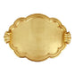 Florentine Gold Handled Large Tray