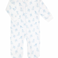 Nellapima Puppy Love Print Zippered Footie