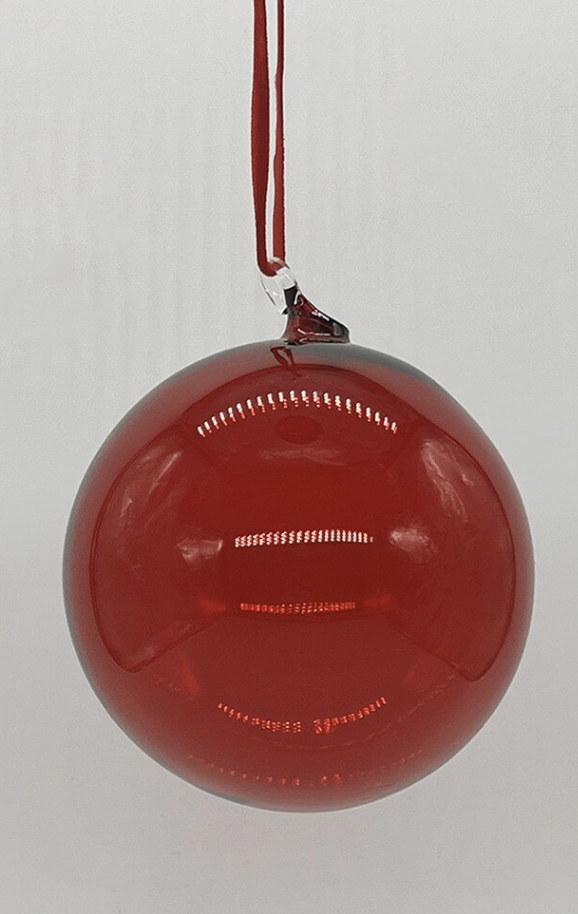 4" Hand Blown Ornament