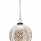 5" Etched Glass Vine Ornament