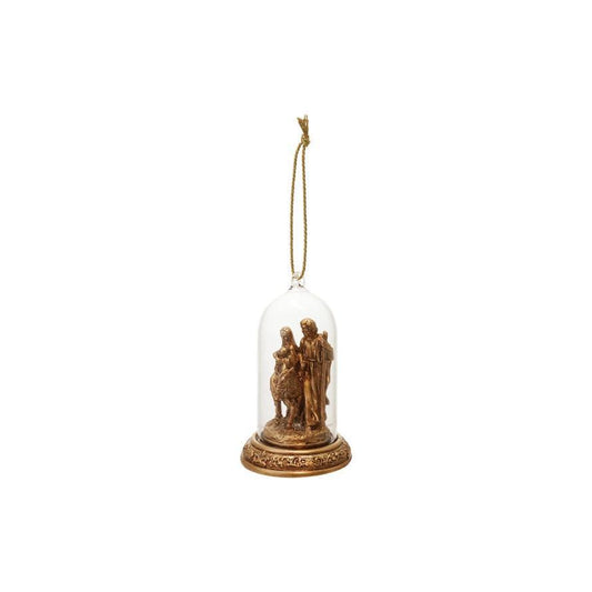 Cloche with Holy Family