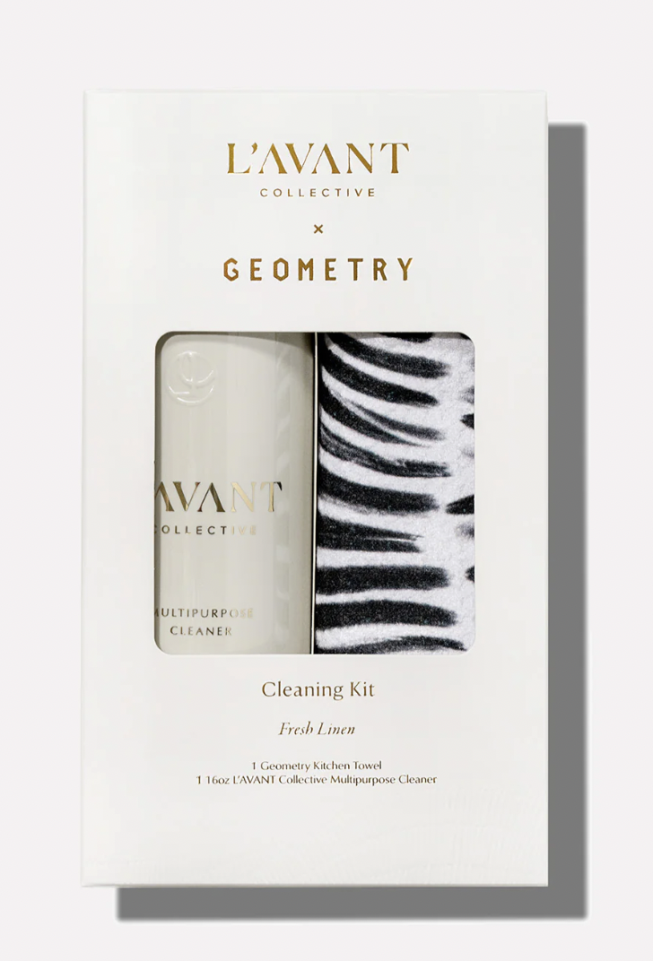 L'AVANT x Geometry Fresh Linen Cleaning Kit