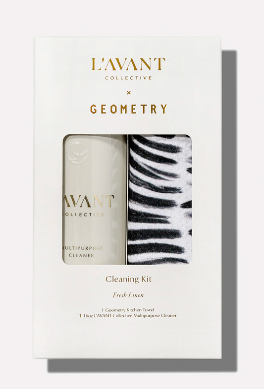 L'AVANT x Geometry Fresh Linen Cleaning Kit