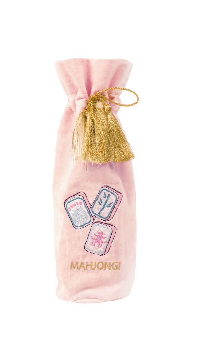 Mahjong Wine Bag