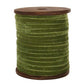 Green Velvet Ribbon per Yard