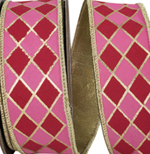 Valentines Diamond Ribbon