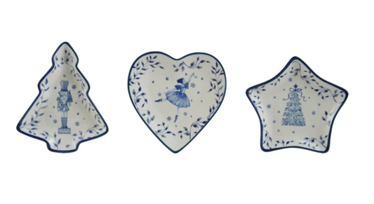 Blue and White Dish