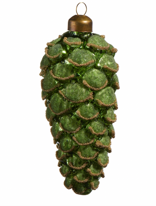 Green Pinecone Ornament
