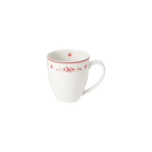 Vila White and Red Mug