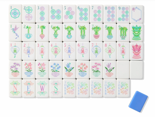 Moonlight Mahjong Tiles