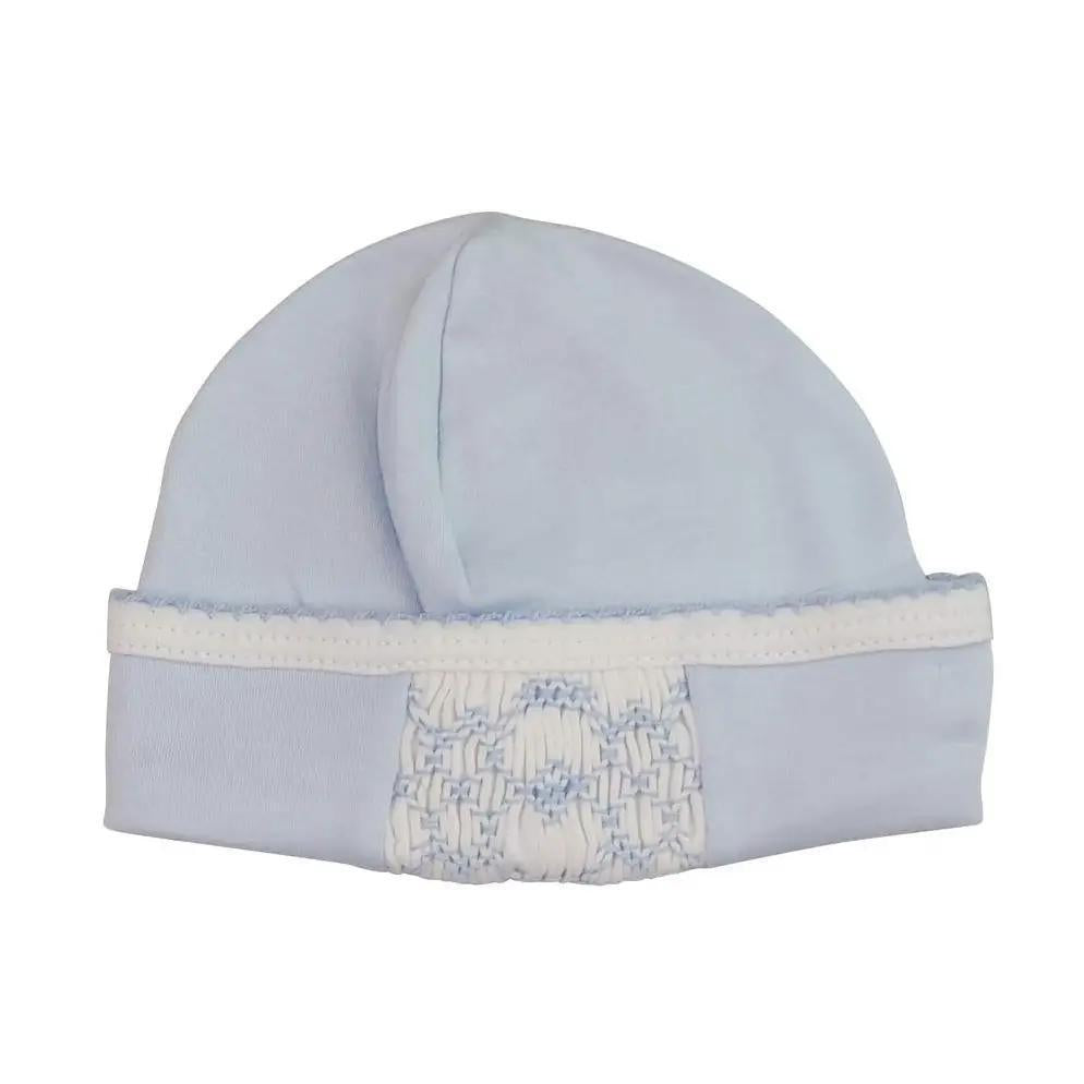 Hand Smocked Boys Baby Hat