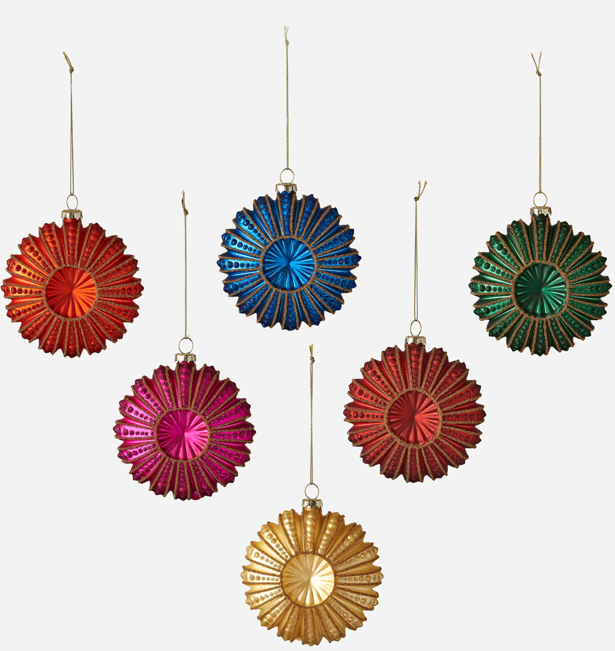 Ribbon Medallion Ornament