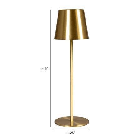 Metal Table Lamp Gold