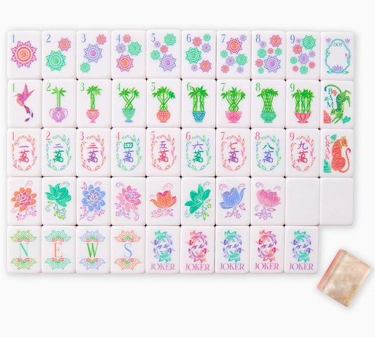 Pearlescent Mahjong Tiles
