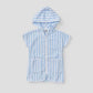 Weezie Kids Coverup in Light Blue Stripe