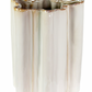 Tall Folded White Vase