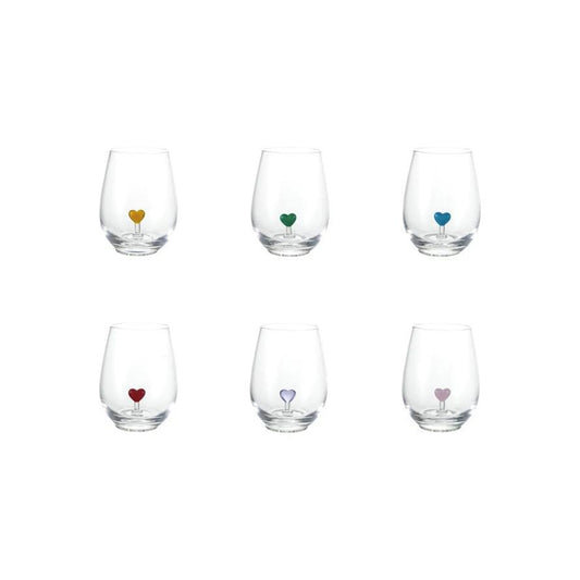 Stemless Heart Wine