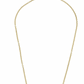 Genuine Freshwater Pearls on Handcast Gold Bar Necklace