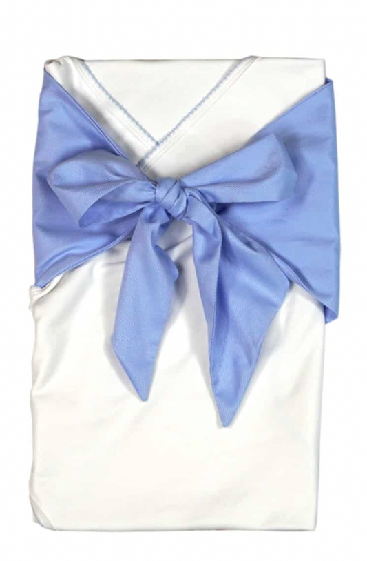 Pima Bow Swaddle Wrap