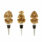 S/3 No Evil Monkey Bottle Stoppers