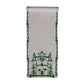 Table Runner with Green Embroidery