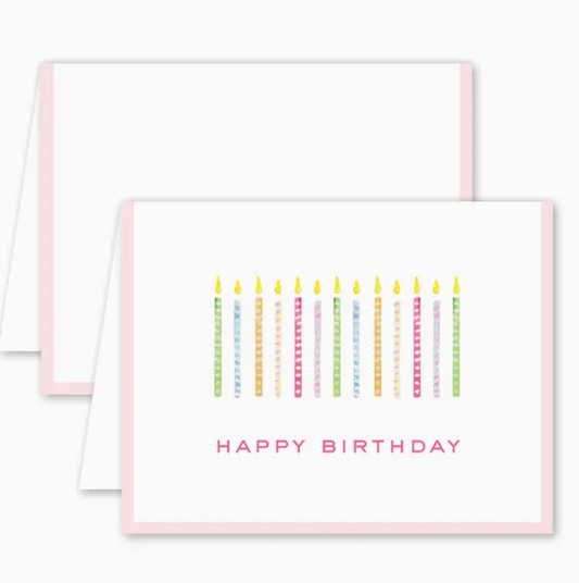 Funfetti Birthday Candle Card