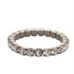 Vintage Silver and Stretch Bracelet