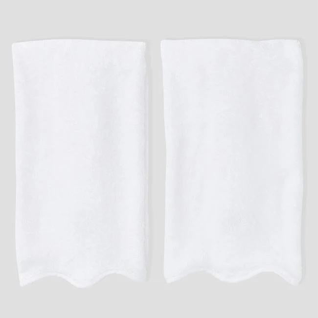Weezie Scallop Hand Towels