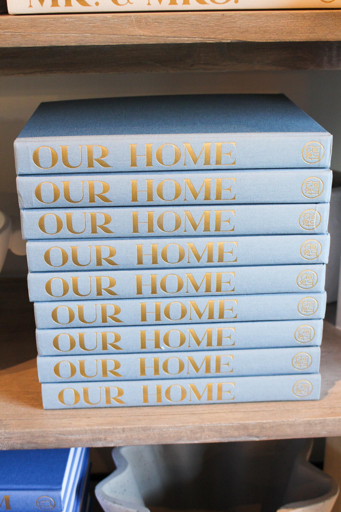 "Our Home" Coffee Table Book