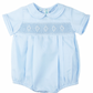 Blue Smocked Diamond Creeper