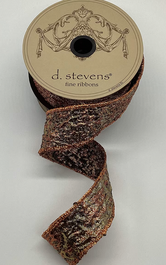 1.5" Crushed Copper Ribbon