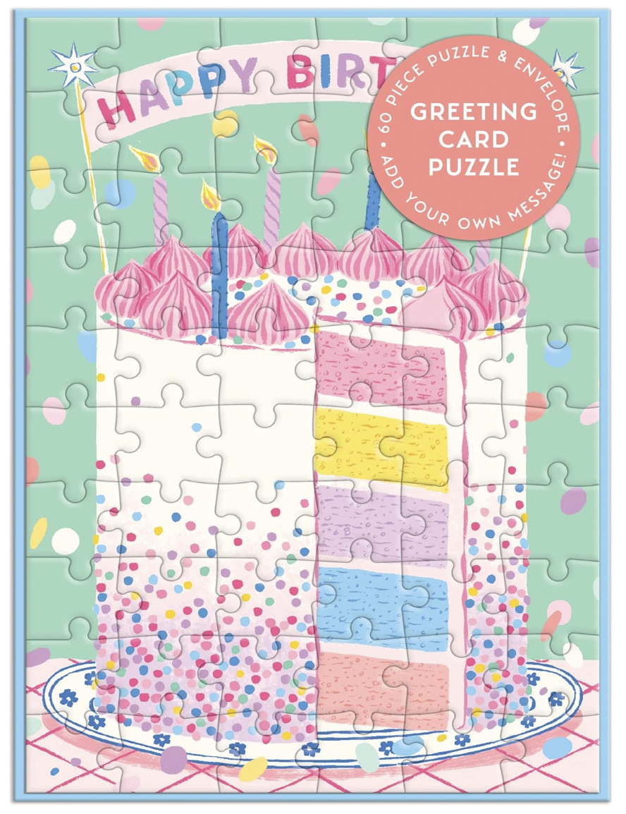 Birthday Puzzle Greeting Card