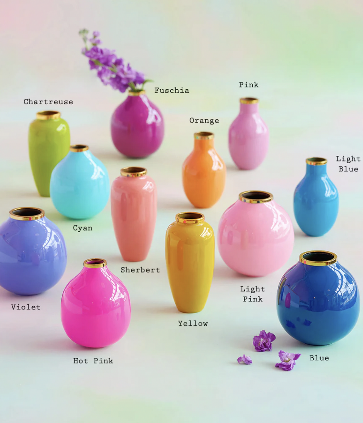 Sweetly Saturated Vase