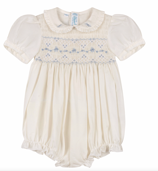 Girls Heritage Blue Romper