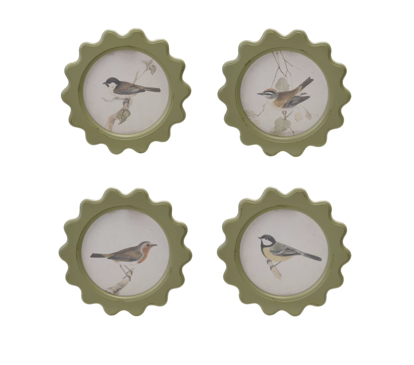 Vintage Reproduction Bird on Branch