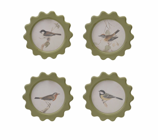 Vintage Reproduction Bird on Branch