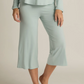 Aqua Wide Leg Capri Pant
