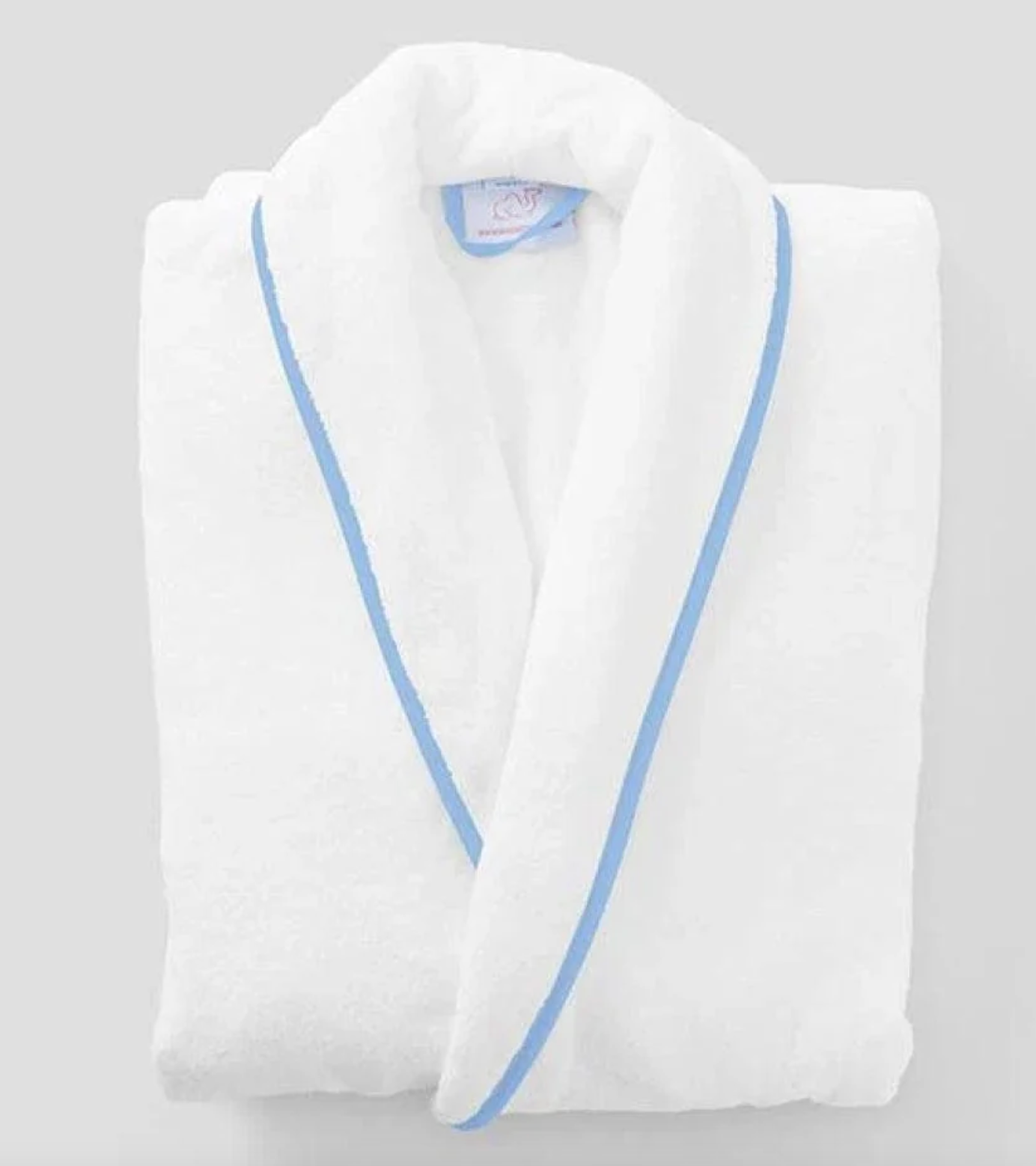 Women's French Blue Long Signature Robe