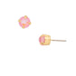 Simple Stud Pink Earrings