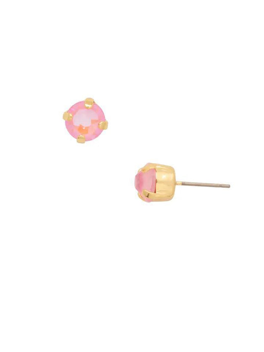 Simple Stud Pink Earrings