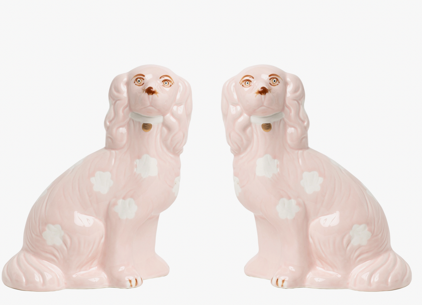 Porcelain Staffordshire Dogs